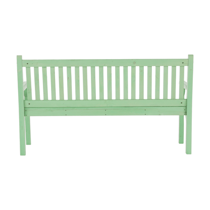 Bancă de grădină din lemn, neo mentă, 150 cm, KOLNA