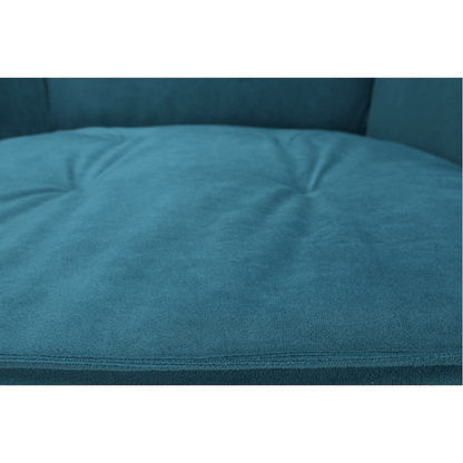 Fotoliu, material textil petrol/fag, RUFINO 3 NEW