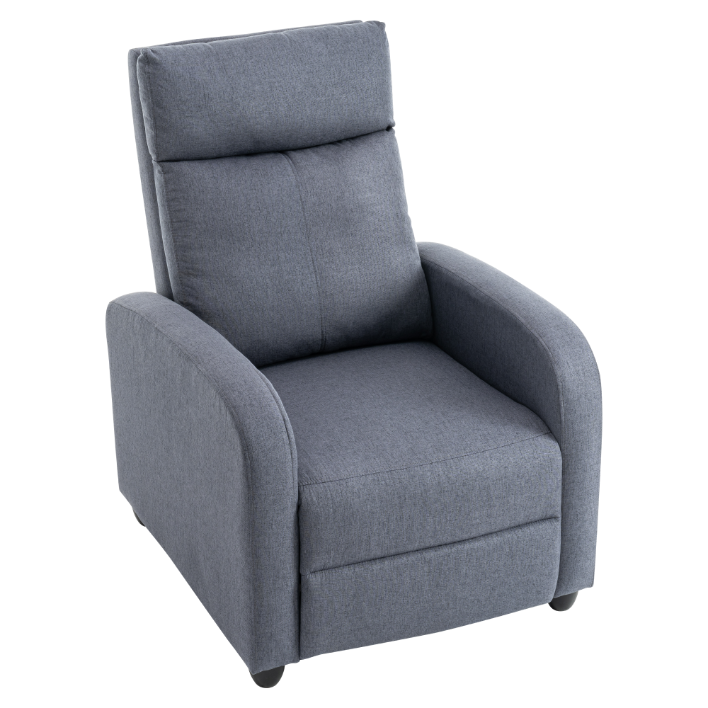 Fotoliu de relaxare, gri, KRESO NEW
