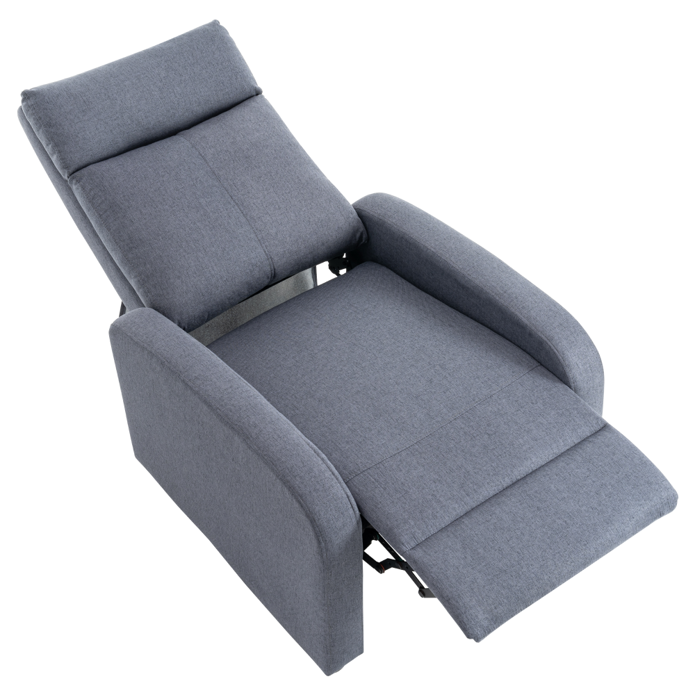 Fotoliu de relaxare, gri, KRESO NEW