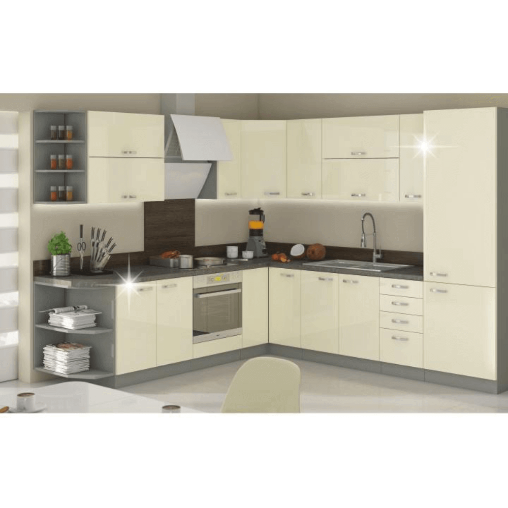 Dulap superior, crem extra lucios, PRADO 30 G-72