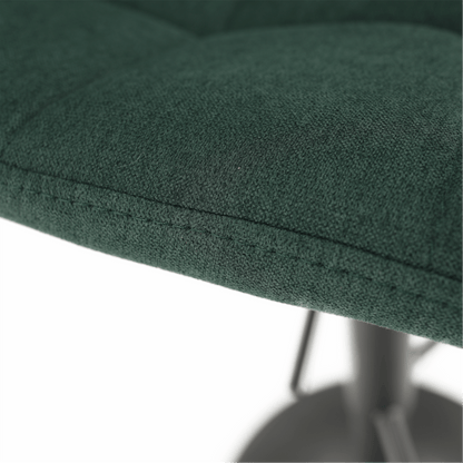 Scaun de bar, verde / negru, LAHELA