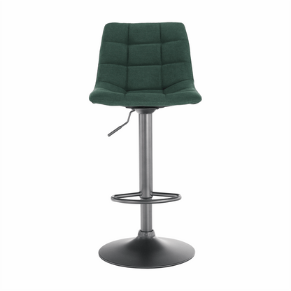 Scaun de bar, verde / negru, LAHELA