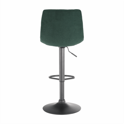Scaun de bar, verde / negru, LAHELA