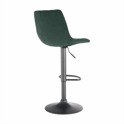 Scaun de bar, verde / negru, LAHELA