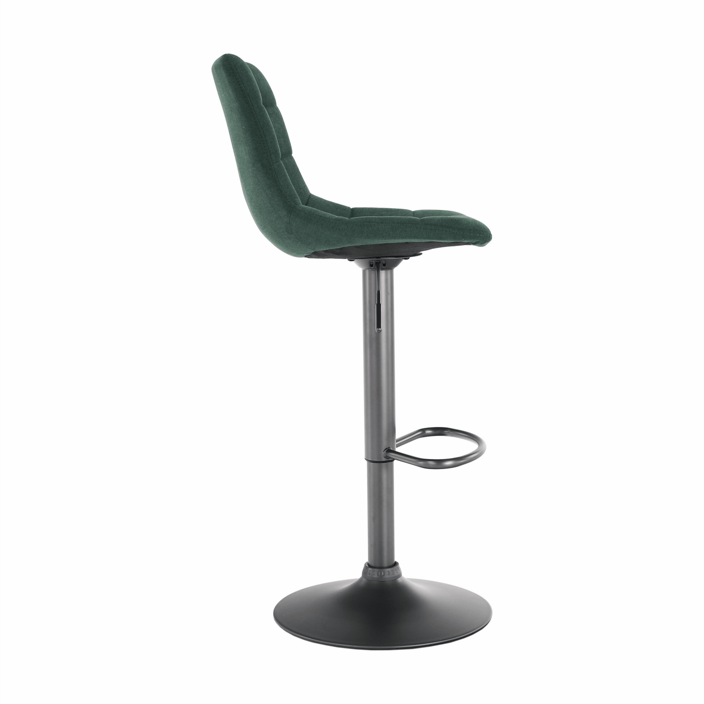 Scaun de bar, verde / negru, LAHELA