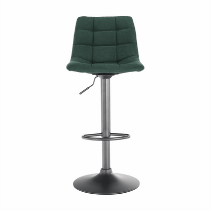 Scaun de bar, verde / negru, LAHELA