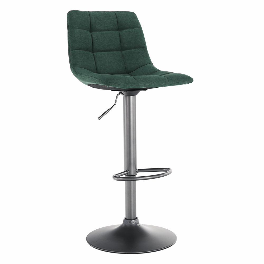 Scaun de bar, verde / negru, LAHELA