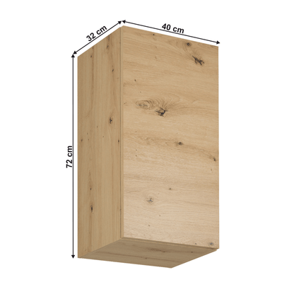 Dulap superior, stejar artizanal, universal, LANGEN G40