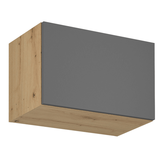 Dulap superior, stejar artizanal / gri mat, LANGEN G60KN