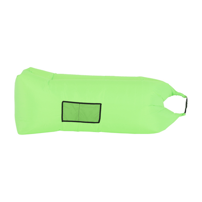 Geantă scaun gonflabilă / geanta leneşă, verde, LEBAG
