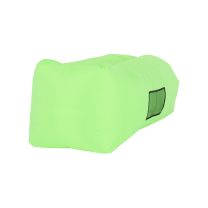 Geantă scaun gonflabilă / geanta leneşă, verde, LEBAG