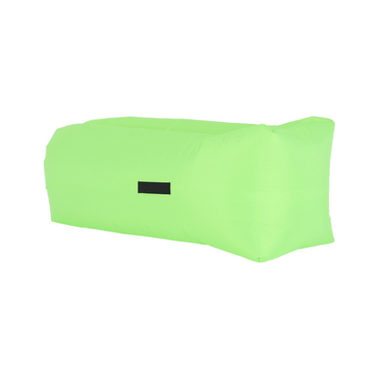Geantă scaun gonflabilă / geanta leneşă, verde, LEBAG
