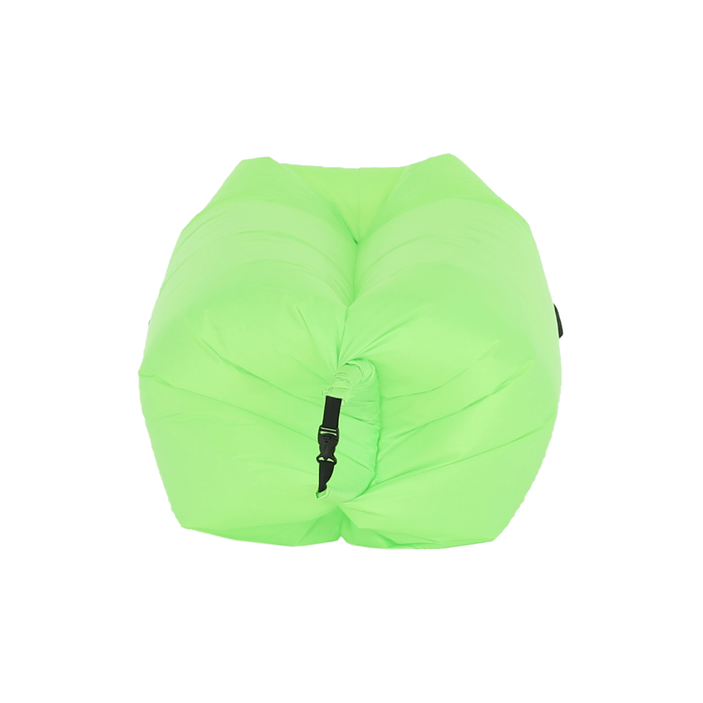 Geantă scaun gonflabilă / geanta leneşă, verde, LEBAG