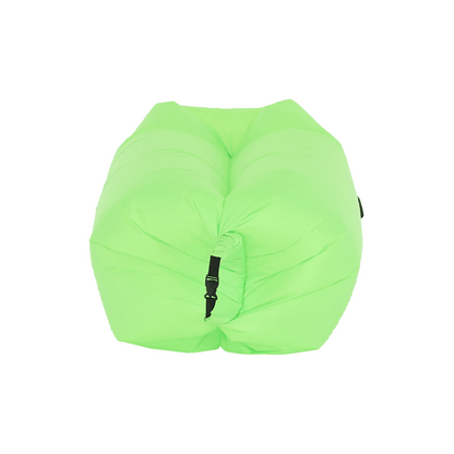 Geantă scaun gonflabilă / geanta leneşă, verde, LEBAG