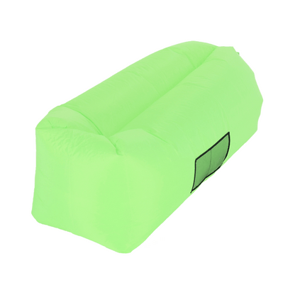 Geantă scaun gonflabilă / geanta leneşă, verde, LEBAG