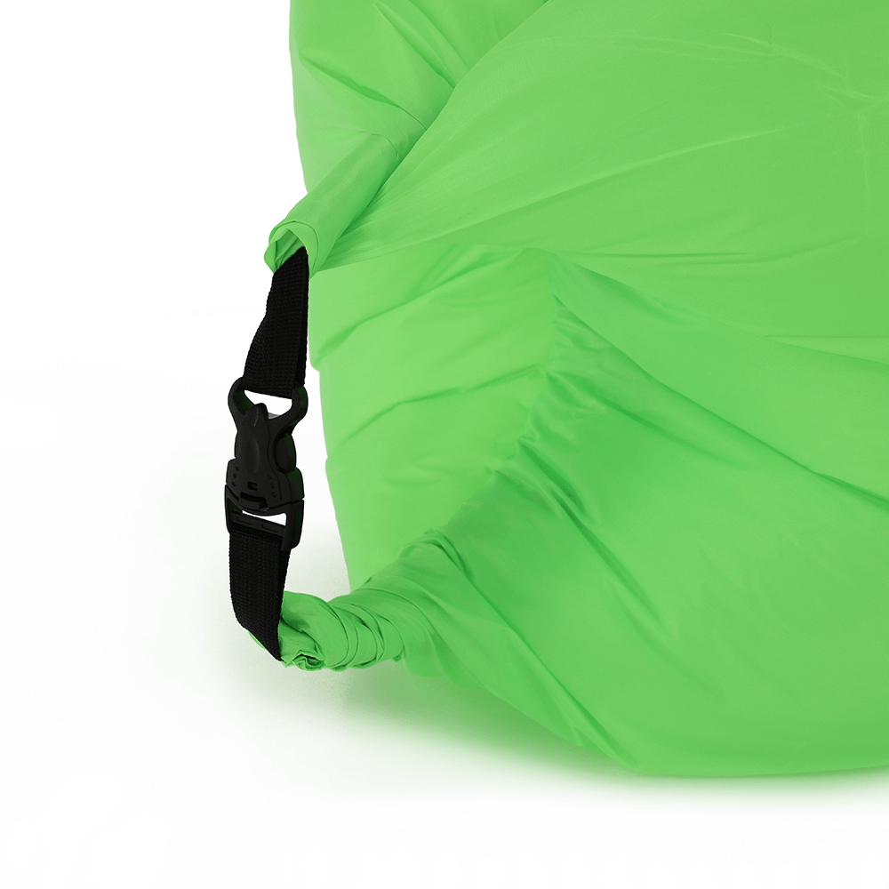 Geantă scaun gonflabilă / geanta leneşă, verde, LEBAG
