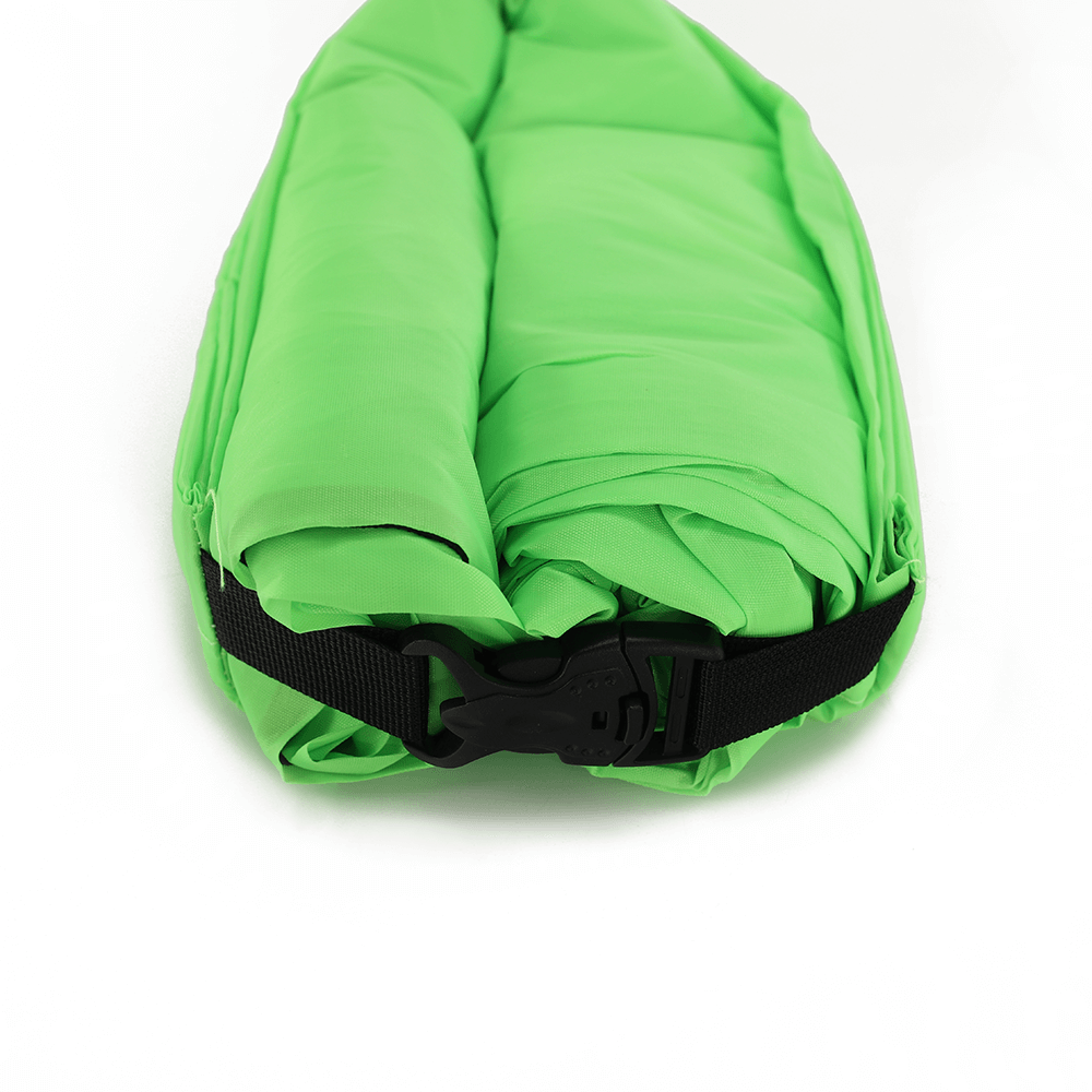 Geantă scaun gonflabilă / geanta leneşă, verde, LEBAG
