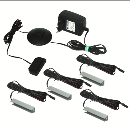 Iluminat cu LED, 4 puncte, alb, LINDY/VILGO/TIFFY