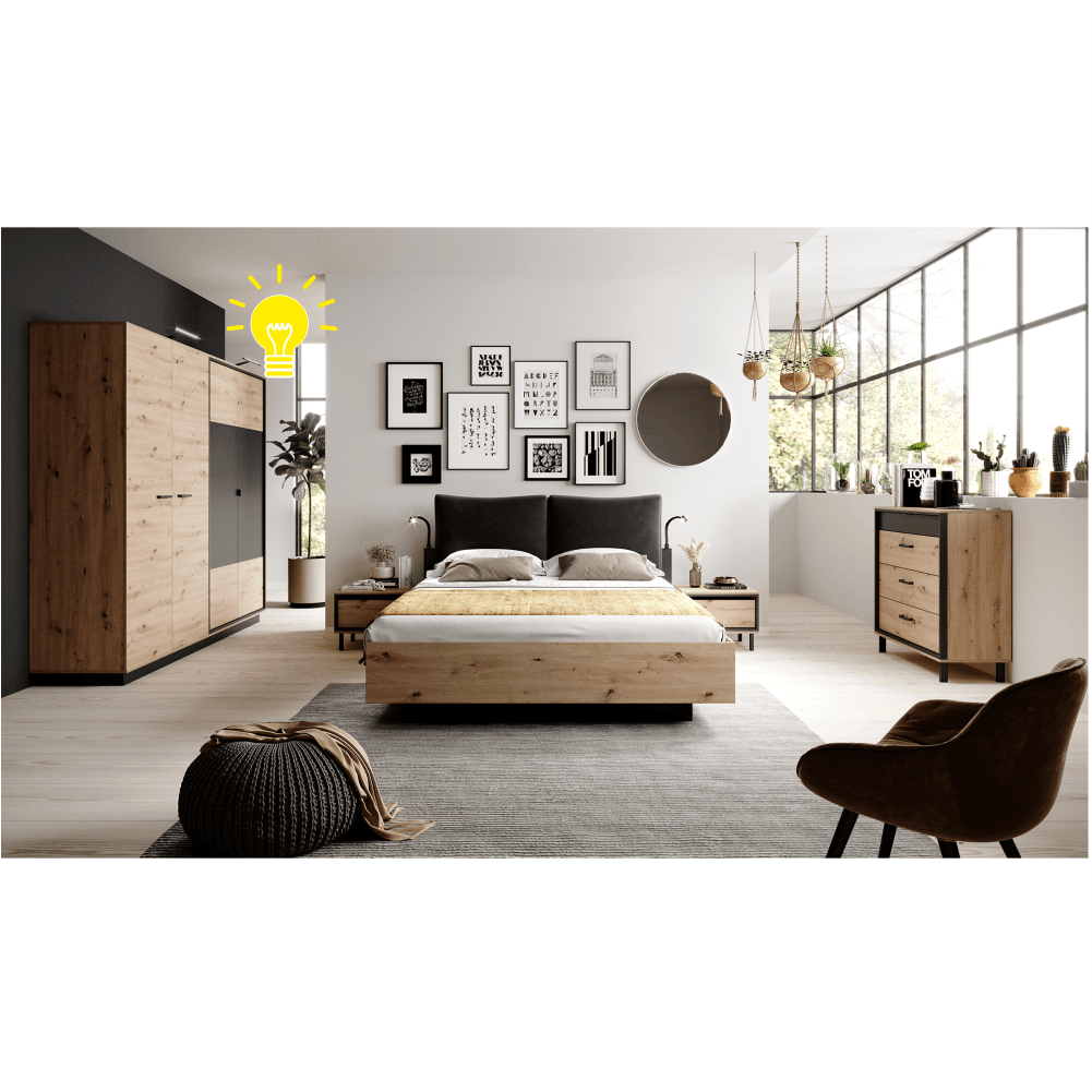 LED iluminare City, la mobila 220 CITY