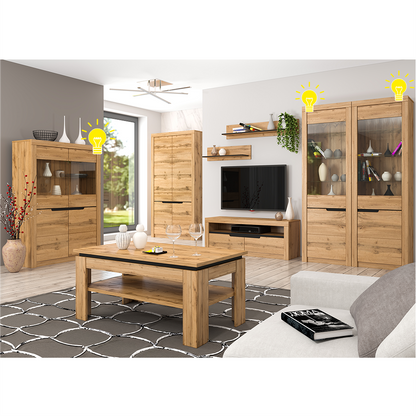 Iluminare cu LED, alb, 2 puncte, TORONTA