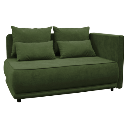 Canapea extensibilă, verde, LIAMI