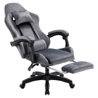 Scaun de birou/gaming, gri, LOPES