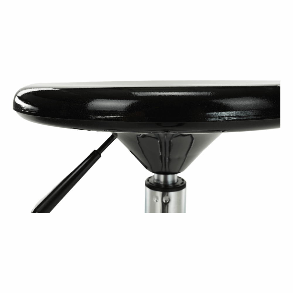 Scaun, negru/crom, MABEL 4 NEW