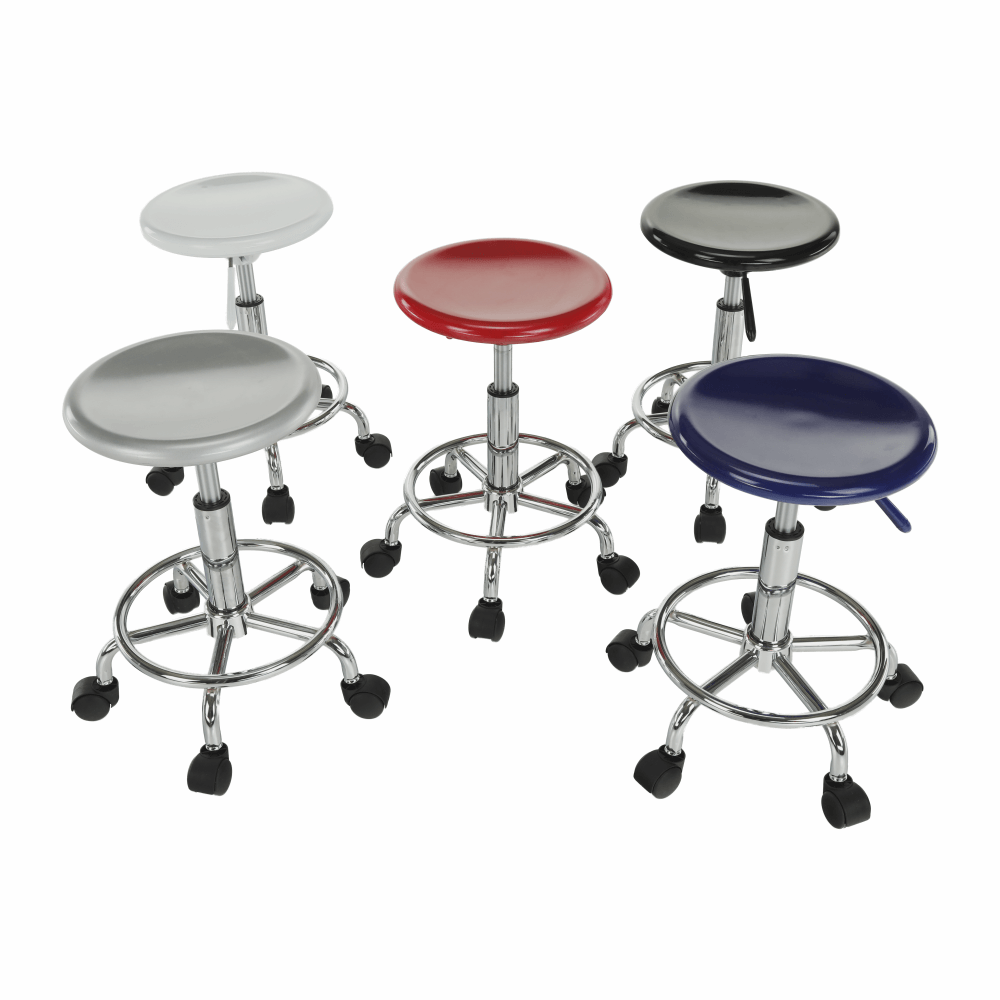 Scaun, negru/crom, MABEL 4 NEW