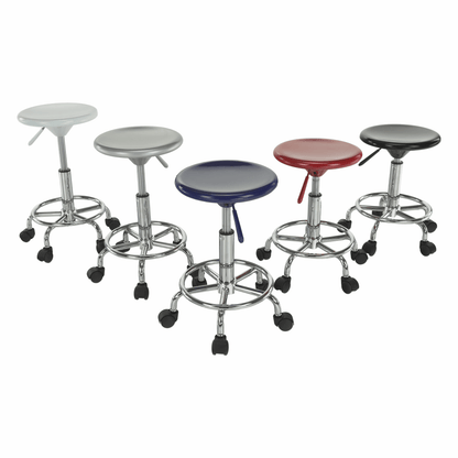 Scaun, negru/crom, MABEL 4 NEW
