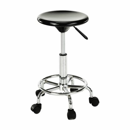 Scaun, negru/crom, MABEL 4 NEW