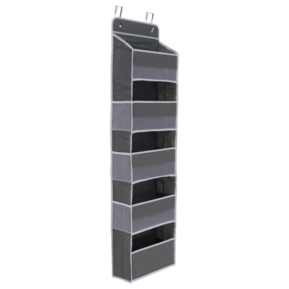 Organizator de agăţat pe uşă, gri, MADON