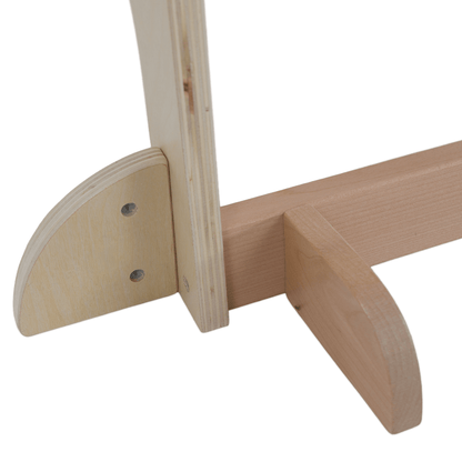 Turnul de învăţare Montessori 3în1 cu tablă, natural, MAGAN