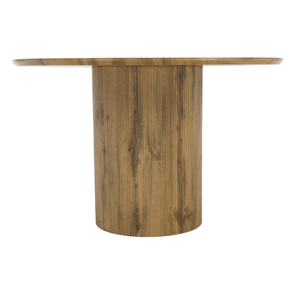 Masă de sufragerie, stejar, diametru 120 cm, MAHIR TIP 2
