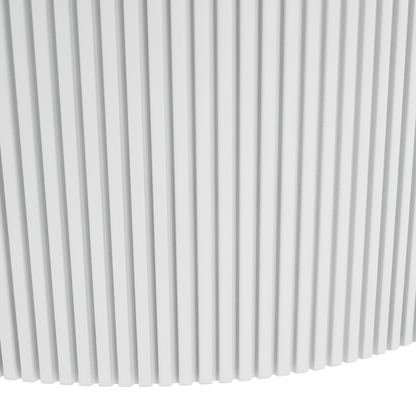 Măsuţă de cafea, marmură albă/MDF, diametru 80 cm, MAHIR TYP 1