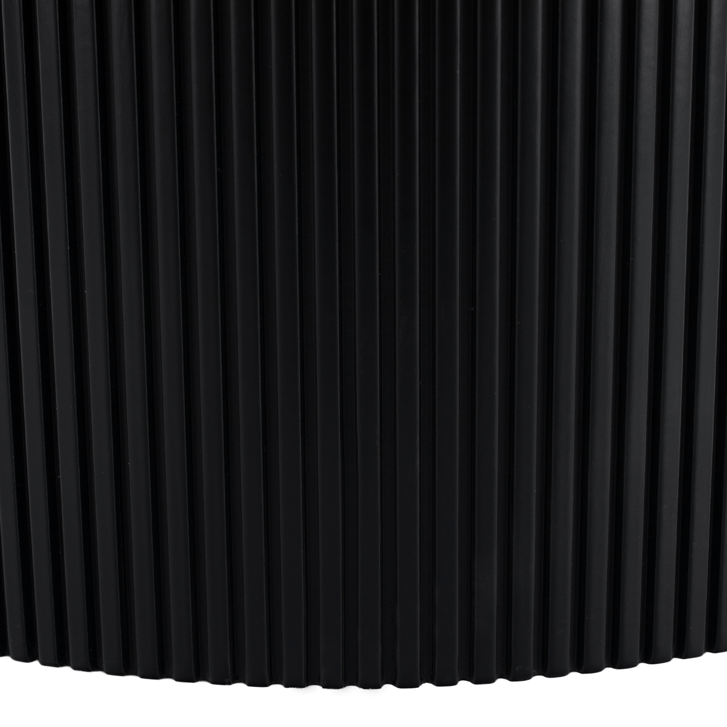 Măsuţă de cafea, negru, diametru 80 cm, MAHIR TYP 2