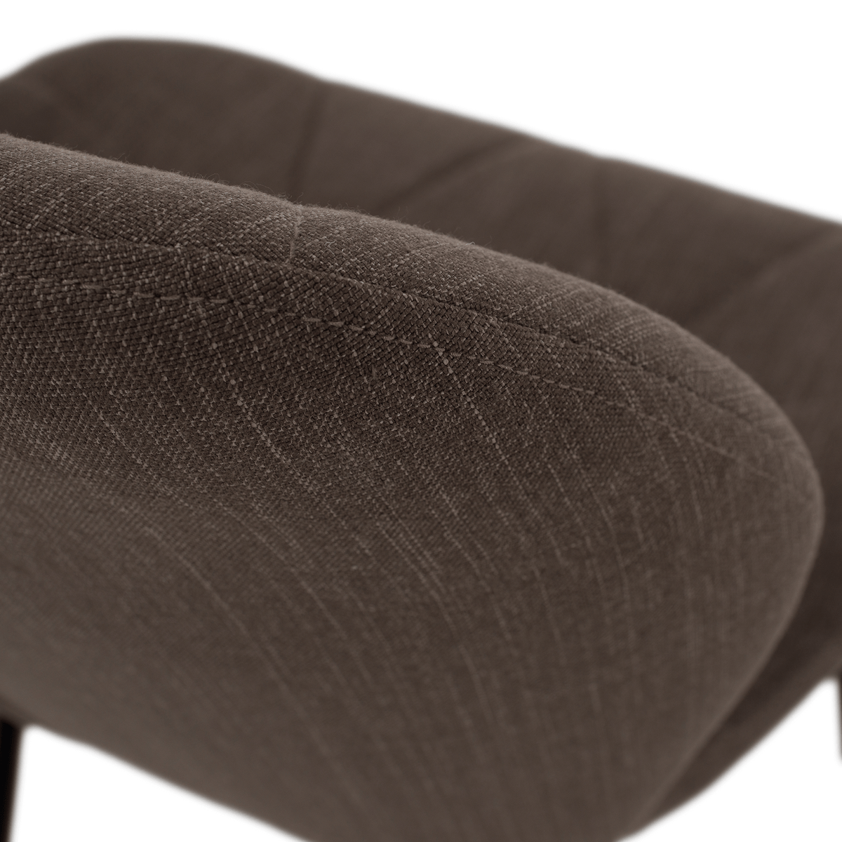 Scaun dining, maro/negru, MAKENA TIP 2