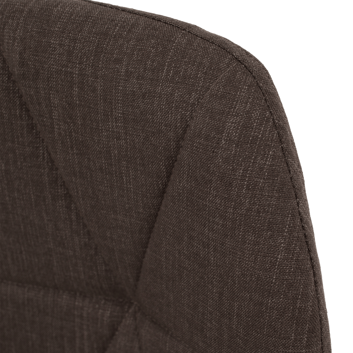 Scaun dining, maro/negru, MAKENA TIP 2