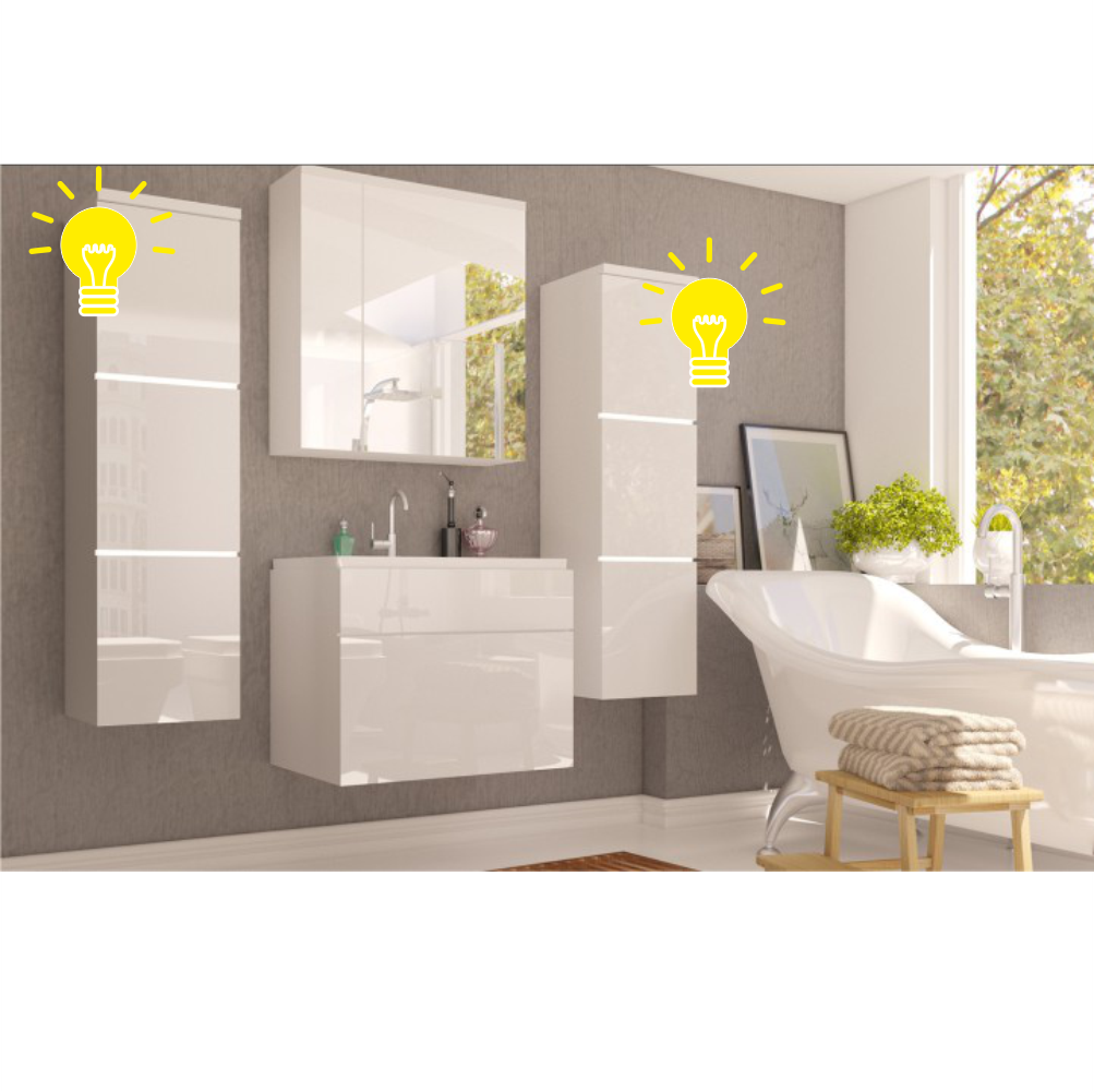 Iluminat LED, pentru dulap WE11, WH11 şi BL11, MASON