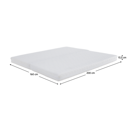 Saltea pliabilă cu două feţe, 80/80x200, MELK