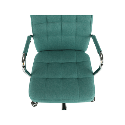 Scaun de birou, verde azur, MORGEN