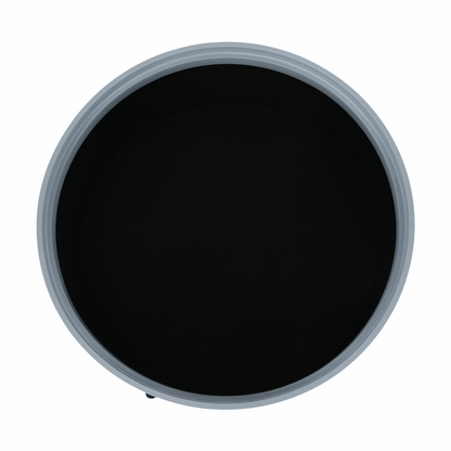 Taburet cu spaţiu de depozitare, gri/natural/negru, MOSAI