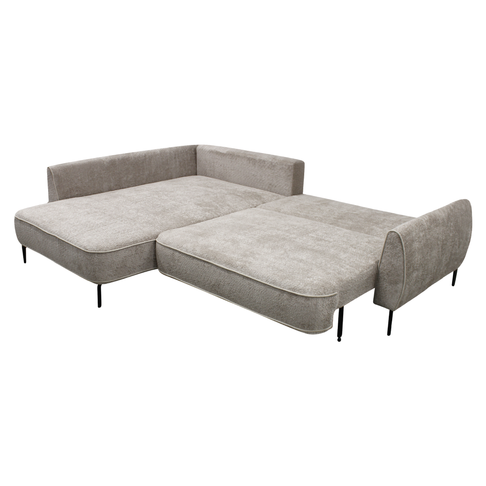 Set canapea, gri-bej Taupe, pe stânga, MURIEL ROH