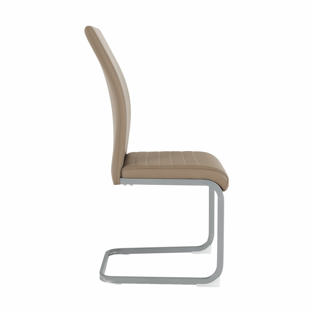 Scaun dining, gri maro Taupe / gri, NOBATA
