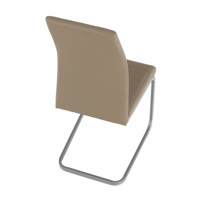Scaun dining, gri maro Taupe / gri, NOBATA