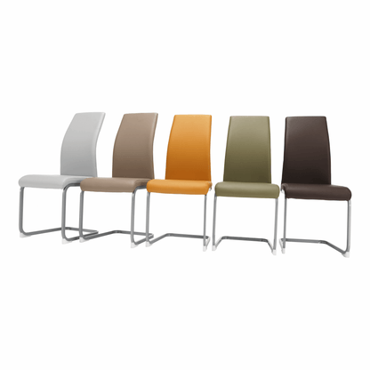 Scaun dining, gri maro Taupe / gri, NOBATA