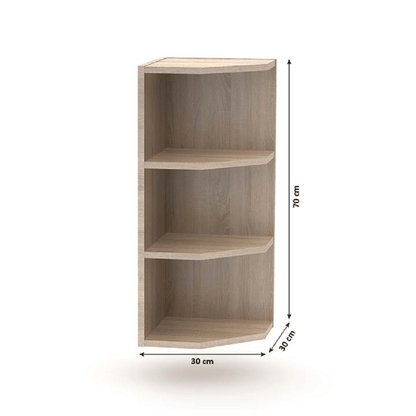 DULAP SUPERIOR, stejar SONOMA, universală, NOVA PLUS NOPL-003-OH