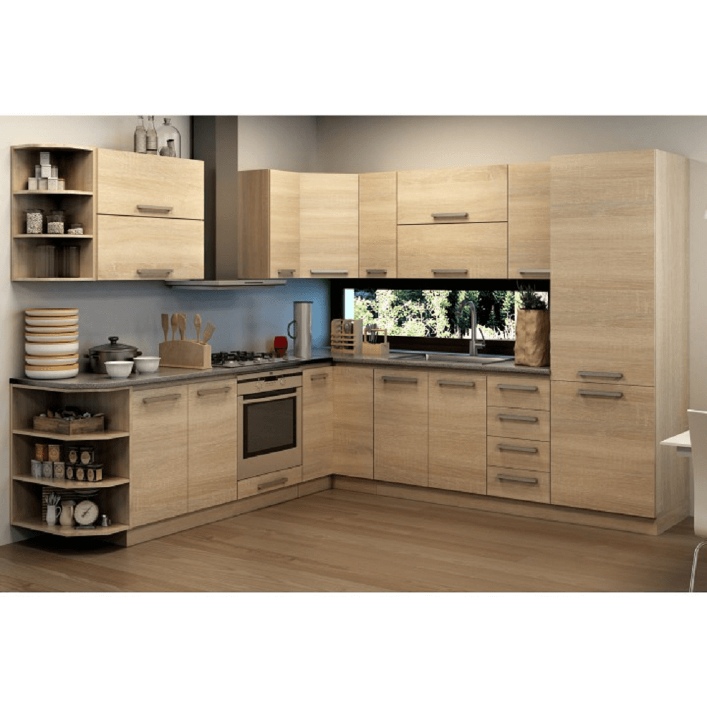 Cabinet inferior 45 1DV, stejar sonoma, NOVA PLUS NOPL-063-0S