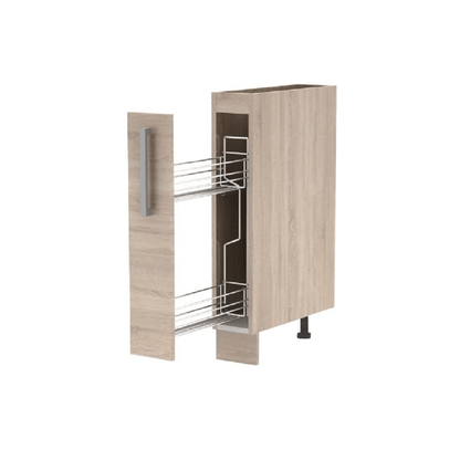 Dulap cu coş pull-out 1 DV, stejar sonoma, NOVA PLUS NOPL-066-VK