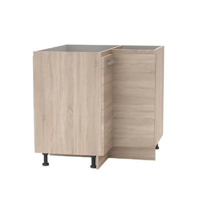 Cabinet inferior de colţ, stejar sonoma, universală, NOVA PLUS NOPL-061-RS
